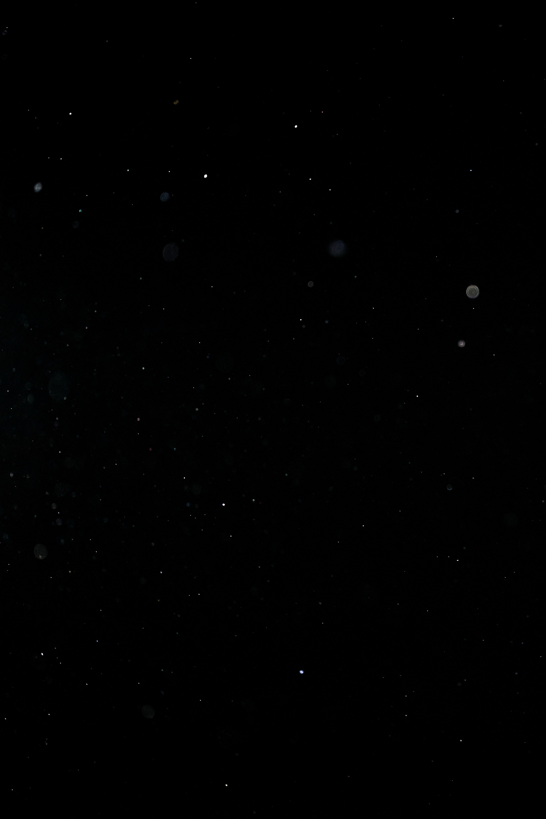 Black background with dust 